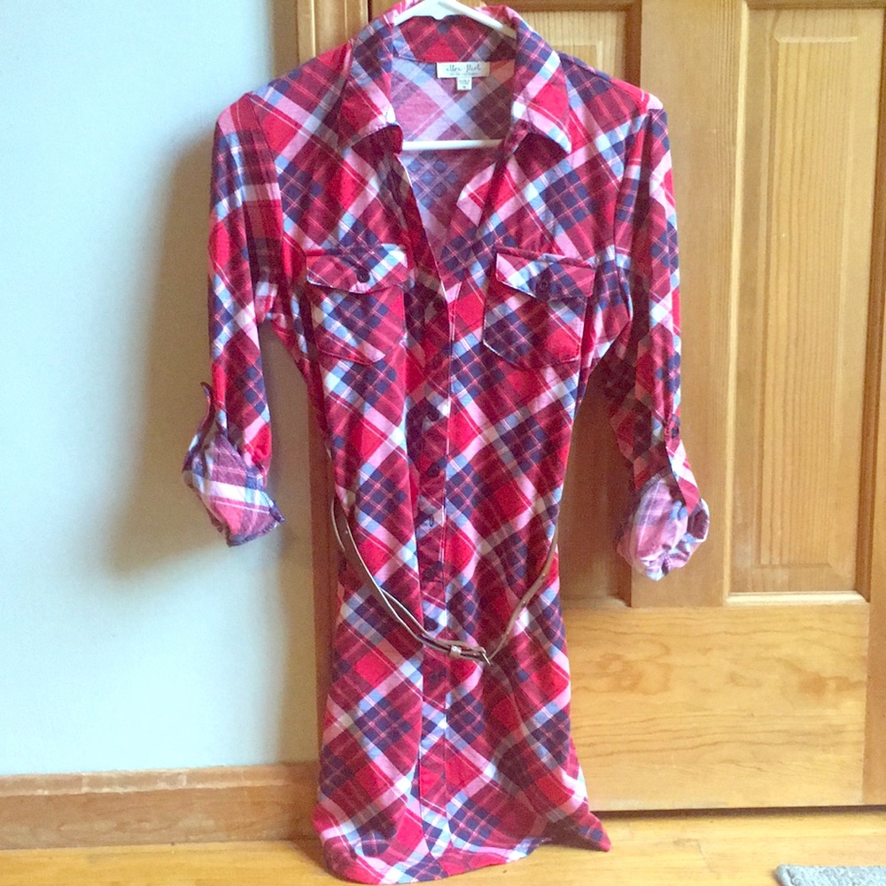 Plaid Dress